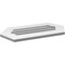 Ekena Millwork Half Round Surface Mount PVC Gable Vent: Functional, w/ 3-1/2"W x 1"P Standard Frame, 28"W x 14"H GVPHR28X1401SF - alternate 5